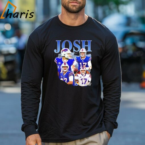 Josh Allen Buffalo Bills Number 17 Graphic Shirt