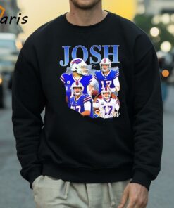 Josh Allen Buffalo Bills Number 17 Graphic Shirt 3 Josh Allen Buffalo Bills Number 17 Graphic Shirt 4