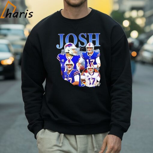 Josh Allen Buffalo Bills Number 17 Graphic Shirt