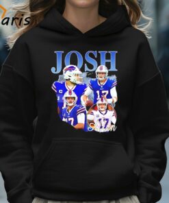 Josh Allen Buffalo Bills Number 17 Graphic Shirt 4 Josh Allen Buffalo Bills Number 17 Graphic Shirt 5