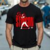 Josh Stinson Player Georgia NCAA Baseball Collage Poster Shirt