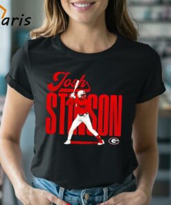 Josh Stinson Player Georgia NCAA Baseball Collage Poster Shirt