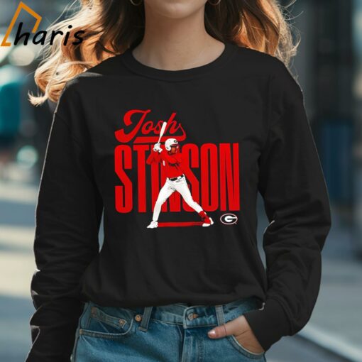 Josh Stinson Player Georgia NCAA Baseball Collage Poster Shirt