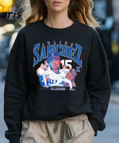 Julius Sanchez Illinois NCAA Baseball Player Shirt 3