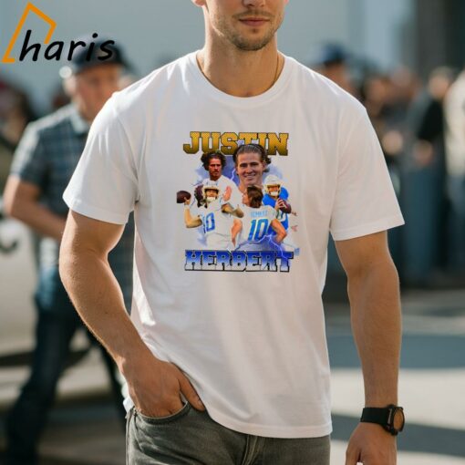 Justin Herbert Los Angeles Chargers Retro Shirt