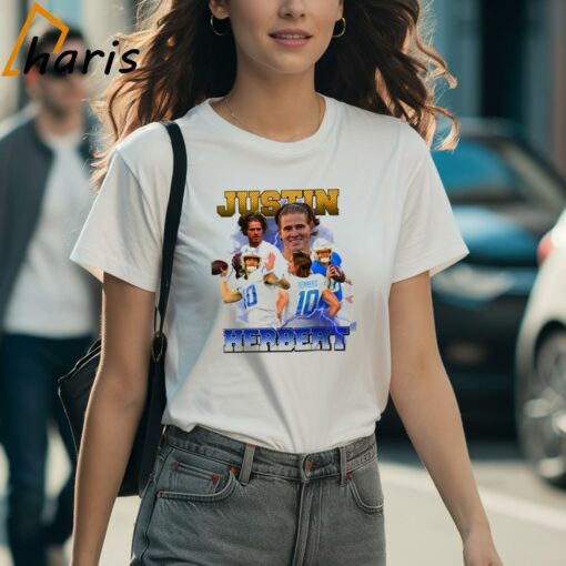 Justin Herbert Los Angeles Chargers Retro Shirt