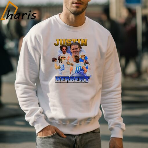 Justin Herbert Los Angeles Chargers Retro Shirt