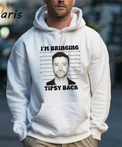 Justin Timberlake Im Bringing Tipsy Back Graphic Mugshot Shirt 5