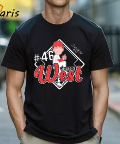 Justin West Louisville Cardinals Baseball Signature Shirt