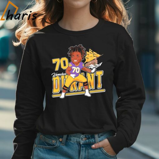 Kameron Durant ECU Offensive Lineman Caricature Shirt