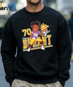 Kameron Durant ECU Offensive Lineman Caricature Shirt 4