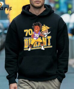 Kameron Durant ECU Offensive Lineman Caricature Shirt 5