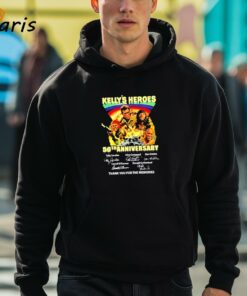 Kellys Heroes 50th Anniversary Thank You For The Memories T Shirt 3
