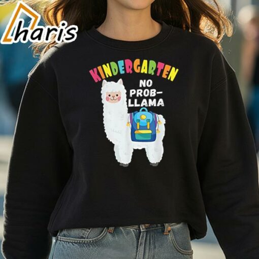 Kindergarten No Prob-Llama First Day Of School T-shirt