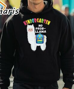Kindergarten No Prob Llama First Day Of School T shirt 5