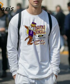 LSU Tigers Bayou Bengals Saturday In Baton Rouge Mascot Shirt 2 LSU Tigers Bayou Bengals Saturday In Baton Rouge Mascot Shirt 3