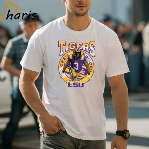 LSU Tigers Greg Brooks Eye of the Tiger Shirt