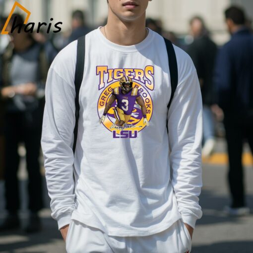 LSU Tigers Greg Brooks Eye of the Tiger Shirt