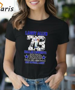 Larry Allen 73 Dallas Cowboys 1971 2024 Rest In Peace Larry shirt