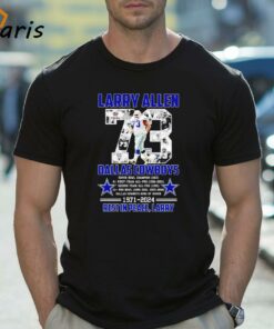 Larry Allen 73 Dallas Cowboys 1971 2024 Rest In Peace Larry shirt