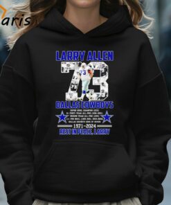Larry Allen 73 Dallas Cowboys 1971 2024 Rest In Peace Larry shirt 5