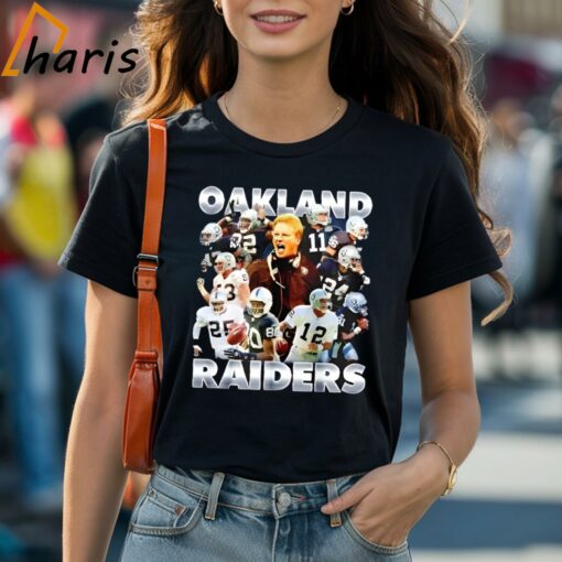 Las Vegas Raiders Football Team Oakland Raiders Graphic Shirt