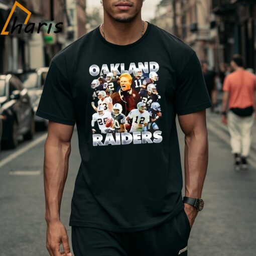 Las Vegas Raiders Football Team Oakland Raiders Graphic Shirt