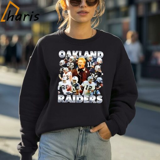 Las Vegas Raiders Football Team Oakland Raiders Graphic Shirt