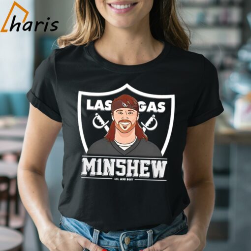 Las Vegas Raiders Gardner Minshew Lil Ass Boy Cartoon Shirt