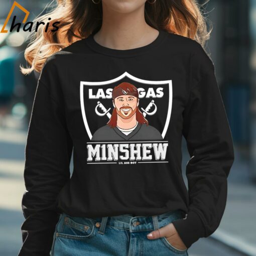 Las Vegas Raiders Gardner Minshew Lil Ass Boy Cartoon Shirt