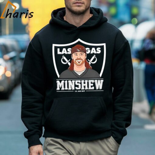 Las Vegas Raiders Gardner Minshew Lil Ass Boy Cartoon Shirt