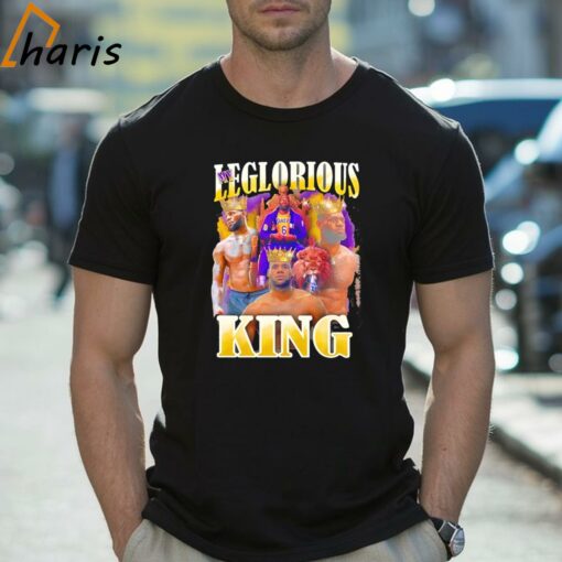 Lebron James Los Angeles Lakers Basketball My Leglorious King Shirt