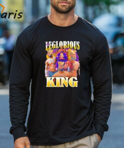 Lebron James Los Angeles Lakers Basketball My Leglorious King Shirt 3