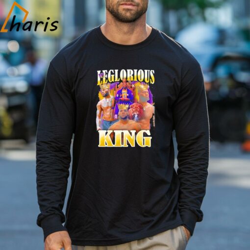 Lebron James Los Angeles Lakers Basketball My Leglorious King Shirt