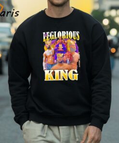 Lebron James Los Angeles Lakers Basketball My Leglorious King Shirt 4