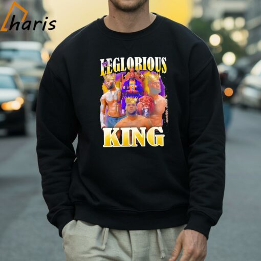 Lebron James Los Angeles Lakers Basketball My Leglorious King Shirt