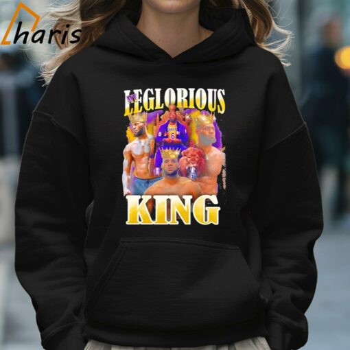 Lebron James Los Angeles Lakers Basketball My Leglorious King Shirt