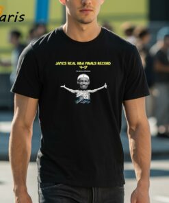Lebron James Real NBA Finals Record 4-17 We Are All Witnesses Shirt