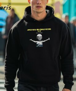 Lebron James Real NBA Finals Record 4 17 We Are All Witnesses Shirt 3