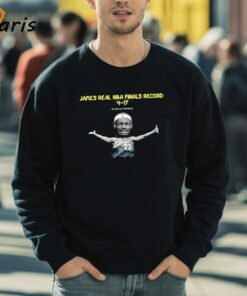 Lebron James Real NBA Finals Record 4 17 We Are All Witnesses Shirt 5