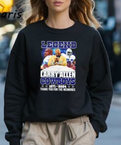 Legend Larry Allen Dallas Cowboys 1971 2024 Thank You For The Memories T Shirt 3