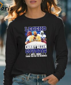 Legend Larry Allen Dallas Cowboys 1971 2024 Thank You For The Memories T Shirt 4
