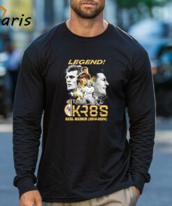 Legend Real Madrid Toni Kroos Kr8S 2014 2024 Signatures T Shirt 3