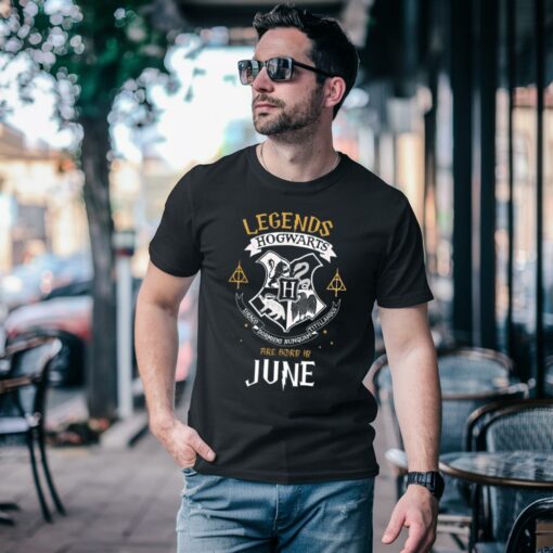 Legends Hogwarts Are Born In June T-shirt