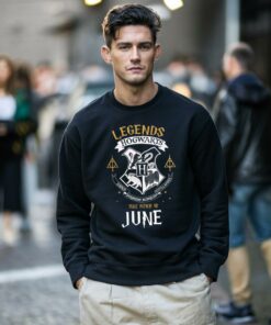 Legends Hogwarts Are Born In June T shirt 3