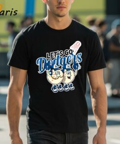 Let’s Go Los Angeles Dodgers Baseball Shirt