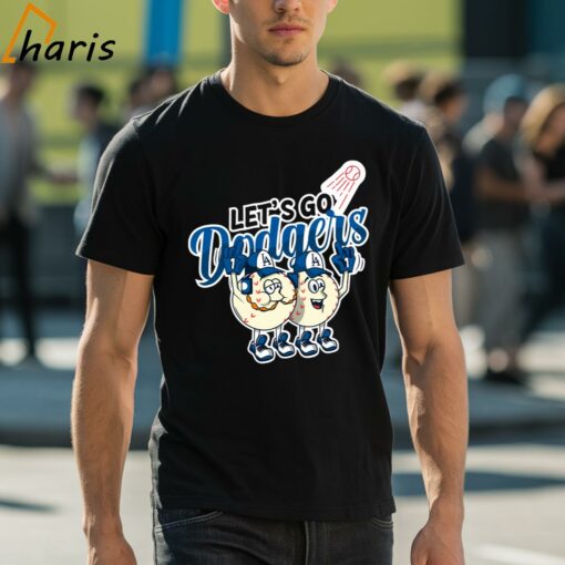 Let’s Go Los Angeles Dodgers Baseball Shirt