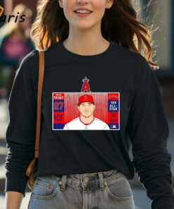 Los Angeles Angels 27 Mike Trout 10x all star 3x MVP shirt 4
