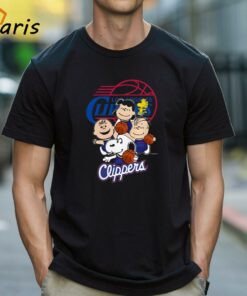 Los Angeles Clippers Peanuts Characters Shirt