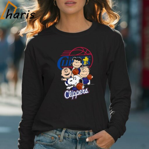 Los Angeles Clippers Peanuts Characters Shirt